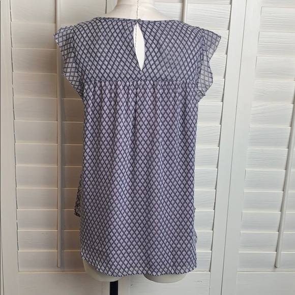 Loft by Ann Taylor size M loose short sleeve top - Picture 3 of 7